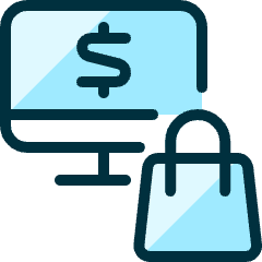 E Commerce Shopping Bag 1 Icon from Ultimate Duotone Set