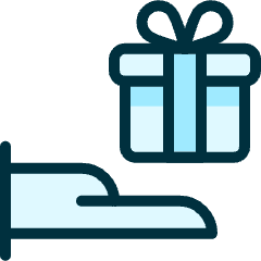 Products Give Gift Icon from Ultimate Duotone Set