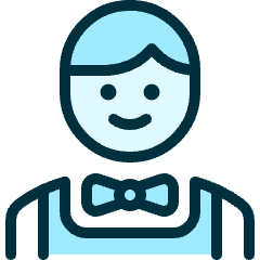 Shop Assistant Icon from Ultimate Duotone Set