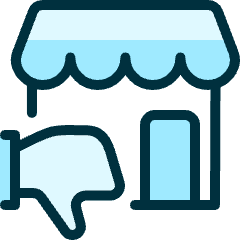 Shop Dislike Icon from Ultimate Duotone Set