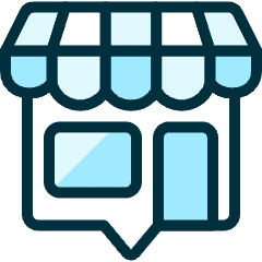 Shop Pin Icon from Ultimate Duotone Set