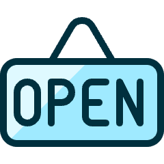 Shop Sign Open Icon from Ultimate Duotone Set