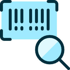 Barcode Search Icon from Ultimate Duotone Set
