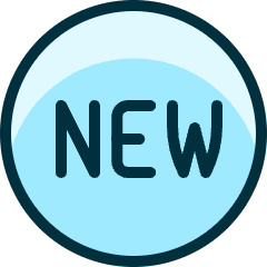 Tag New Circle Icon from Ultimate Duotone Set