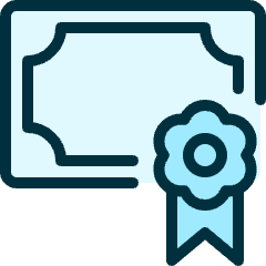 Certified Diploma 1 Icon from Ultimate Duotone Set