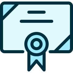 Certified Diploma 2 Icon from Ultimate Duotone Set