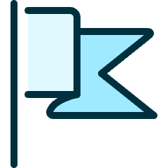 Flag Icon from Ultimate Duotone Set