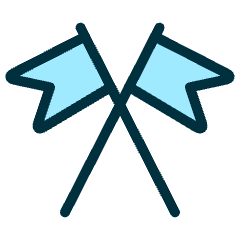 Flags Icon from Ultimate Duotone Set