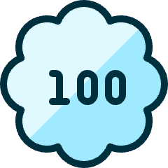 Gaming 100 Icon from Ultimate Duotone Set