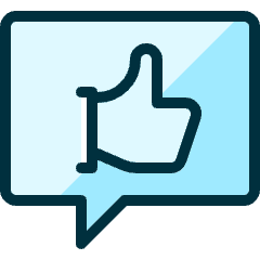 Like Chat Icon from Ultimate Duotone Set