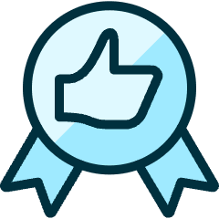 Like Ribbon Icon from Ultimate Duotone Set