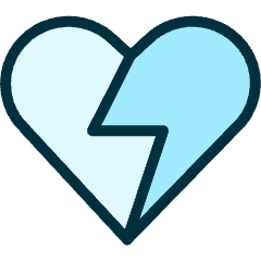 Love It Break Icon from Ultimate Duotone Set