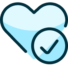 Love It Check Icon from Ultimate Duotone Set