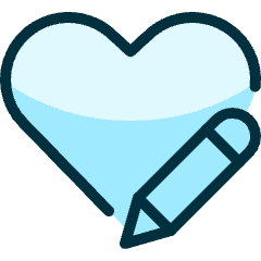 Love It Edit Icon from Ultimate Duotone Set