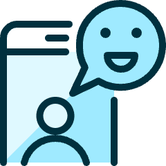 Mood Happy Smartphone Icon from Ultimate Duotone Set