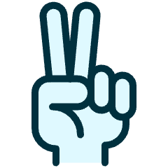 Mood Peace Icon from Ultimate Duotone Set