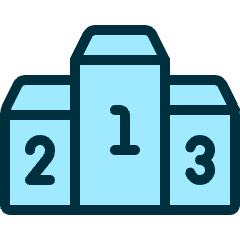 Ranking First Icon from Ultimate Duotone Set