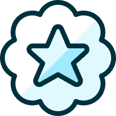 Rating Star Bubble Icon from Ultimate Duotone Set
