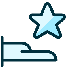 Rating Star Give 1 Icon from Ultimate Duotone Set