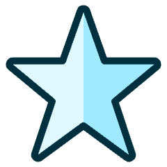 Rating Star Icon from Ultimate Duotone Set