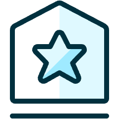 Award Badge Star Icon from Ultimate Duotone Set