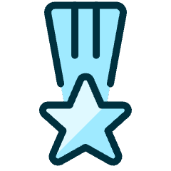 Award Medal 3 Icon from Ultimate Duotone Set