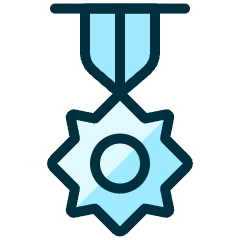 Award Medal 4 Icon from Ultimate Duotone Set