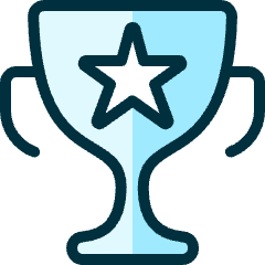 Award Trophy Star Icon from Ultimate Duotone Set