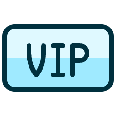Vip Icon from Ultimate Duotone Set