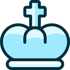 Vip Crown King Icon from Ultimate Duotone Set