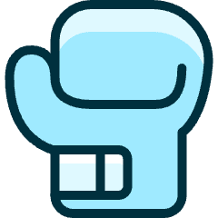 Boxing Glove Icon from Ultimate Duotone Set