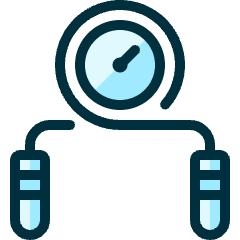 Fitness Jumping Rope 1 Icon from Ultimate Duotone Set