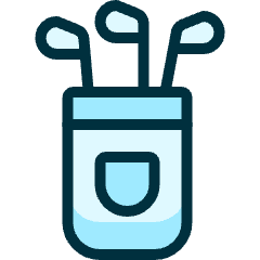 Golf Equipment Icon from Ultimate Duotone Set