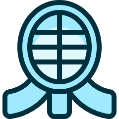 Martial Arts Helmet Icon from Ultimate Duotone Set