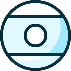 Pool Ball Icon from Ultimate Duotone Set
