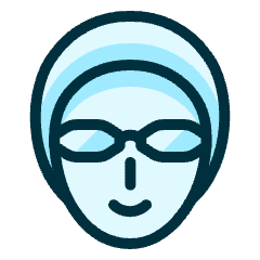 Swimming Goggles Icon from Ultimate Duotone Set