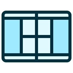 Ping Pong Table Icon from Ultimate Duotone Set