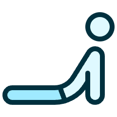 Yoga Cobra Icon from Ultimate Duotone Set