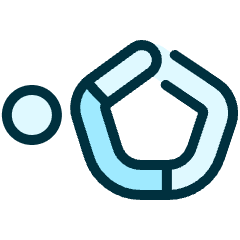 Yoga Stretch 1 Icon from Ultimate Duotone Set