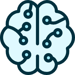 Brain 1 Icon from Ultimate Duotone Set