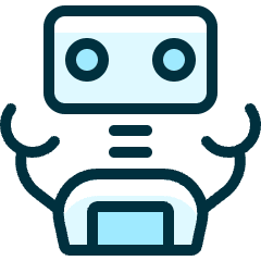 Robot Icon from Ultimate Duotone Set