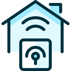 Beacon Remote House Icon from Ultimate Duotone Set