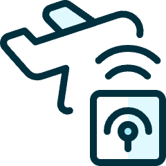 Beacon Remote Plane Icon from Ultimate Duotone Set
