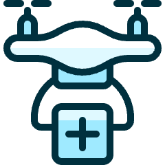 Drone Add Icon from Ultimate Duotone Set