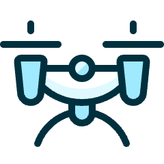 Drone Icon from Ultimate Duotone Set