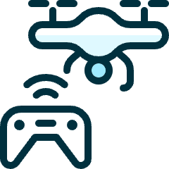 Drone Controller 1 Icon from Ultimate Duotone Set