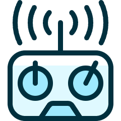 Drone Controller Icon from Ultimate Duotone Set