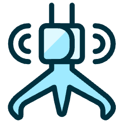 Ankle Tracker Icon from Ultimate Duotone Set