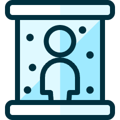 User Polaroid Icon from Ultimate Duotone Set
