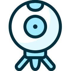 Webcam Icon from Ultimate Duotone Set